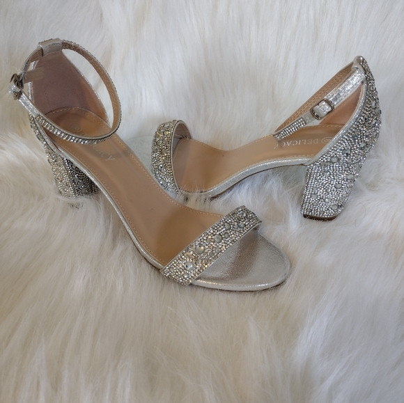 NWOT Delicacy sunshine-37 formal heels Size 8 - Picture 8 of 11